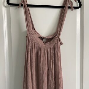 American Eagle Outfitters Dusty Pink Tank Top